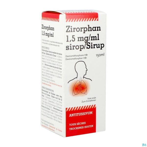 Zirorphan 7,5mg/5ml Sir 150ml