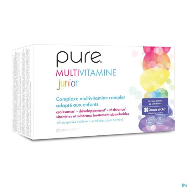 Pure Multivitamine Junior Comp A Croquer 60
