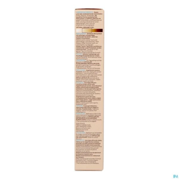 Lrp Effaclar Duo +m Creme Unifiant Medium 40ml