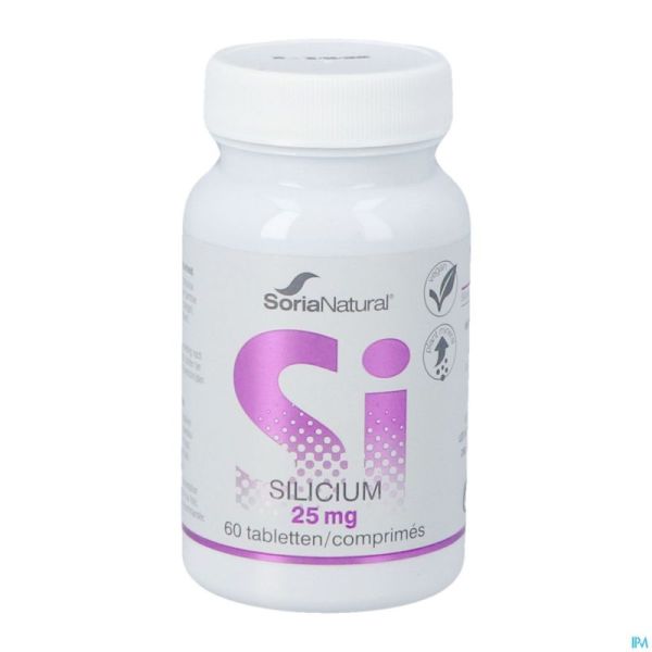 Soria Silicium 25mg Comp 60