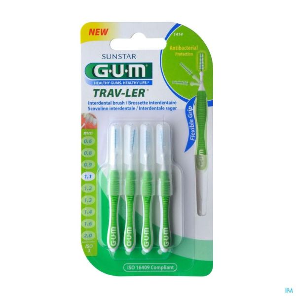 Gum Proxa Trav 1,1 Mm /4 1414