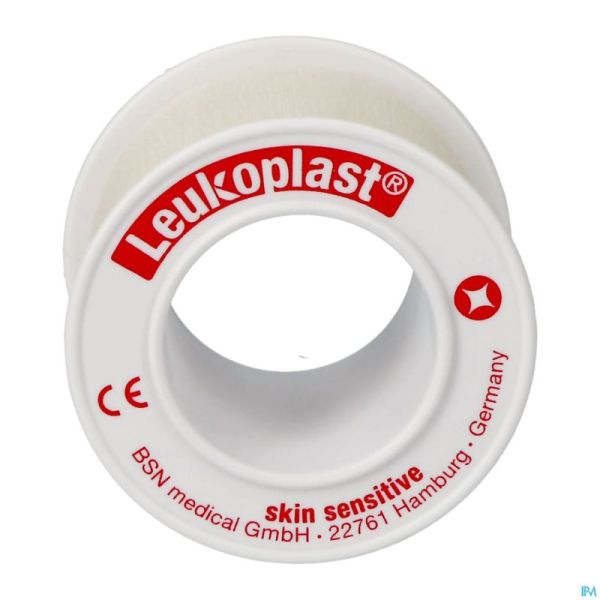 Leukoplast Skin Sensitive Flasque 2,5cmx2,6m