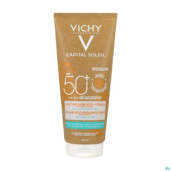 Vichy Cap Sol Lait Solaire Eco 200ml