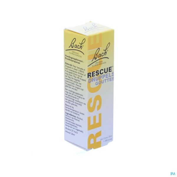 Bach Flower Rescue Gtt 20 Ml