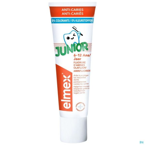 Elmex Dtf Jr 6-12 Ans 75 Ml