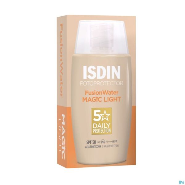 Isdin Fotoprotector Fusion Water Light Ip50+ 50ml