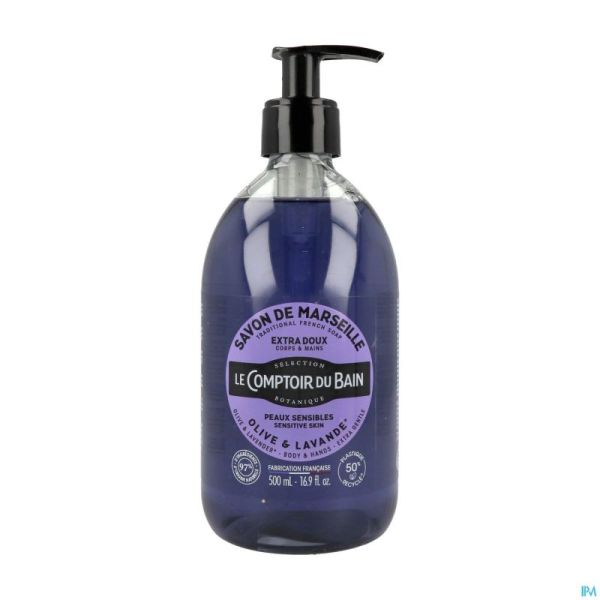 Lcb Savon Liquide Mars.olive Lav. S/palme Fl 500ml