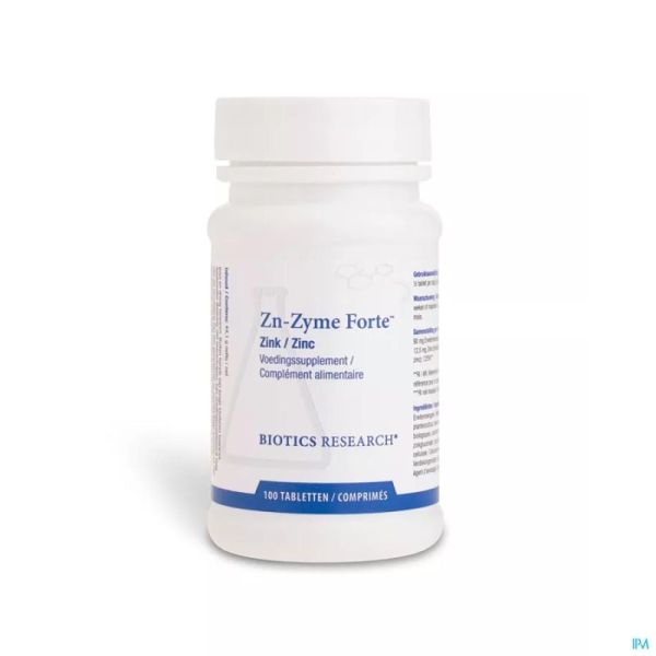 Zn-Zyme Forte Cpr 100 X 25 Mg