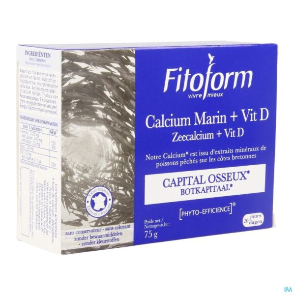 Calcium Marin Comprime 60