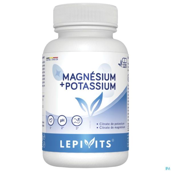 Magnesium-potassium Caps 120 Lepivits