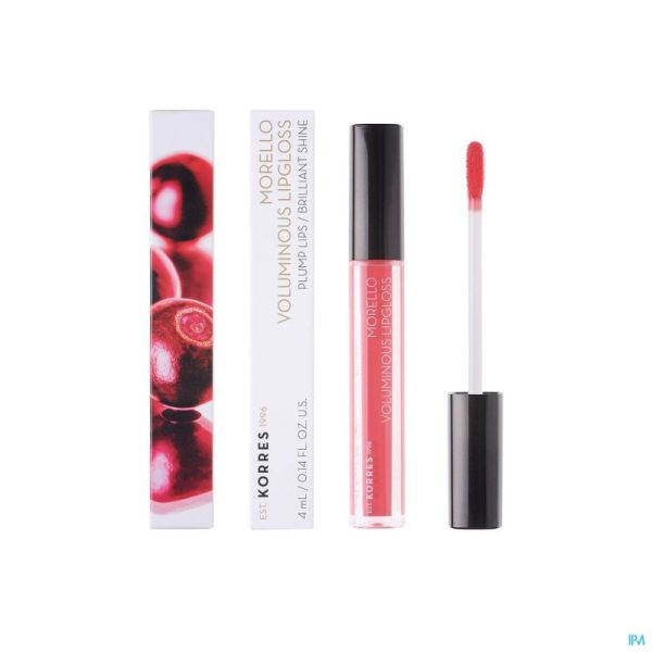 Korres km lipgloss morello 42 peachy coral    4ml