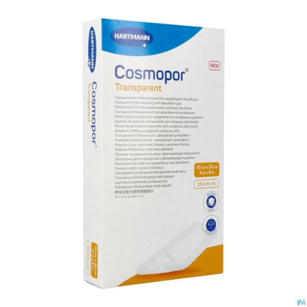 Cosmopor Transparent 10cmx20cm 25 9010581
