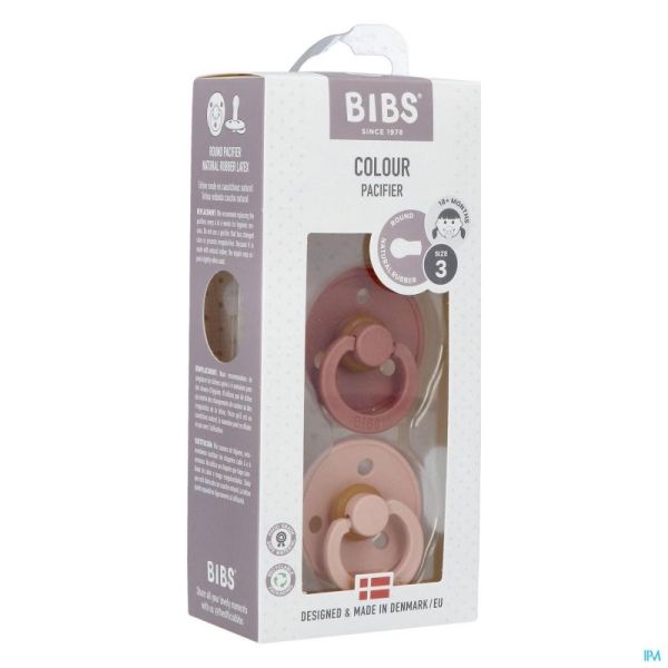 Bibs 3 - Woodchuck / Blush