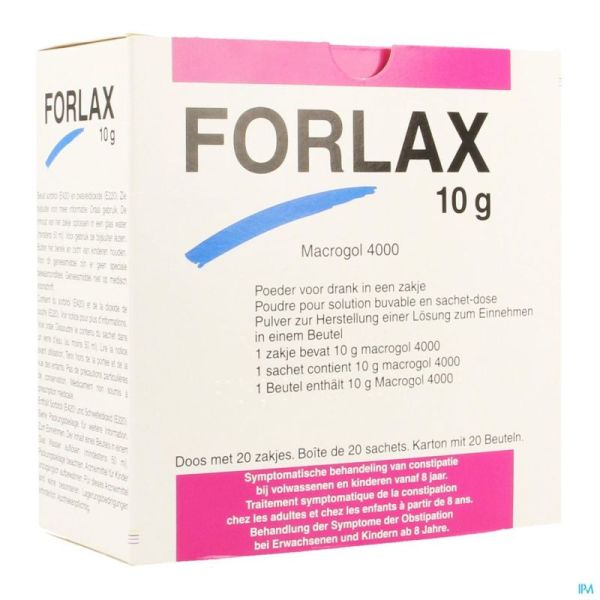 Forlax Sachet 20