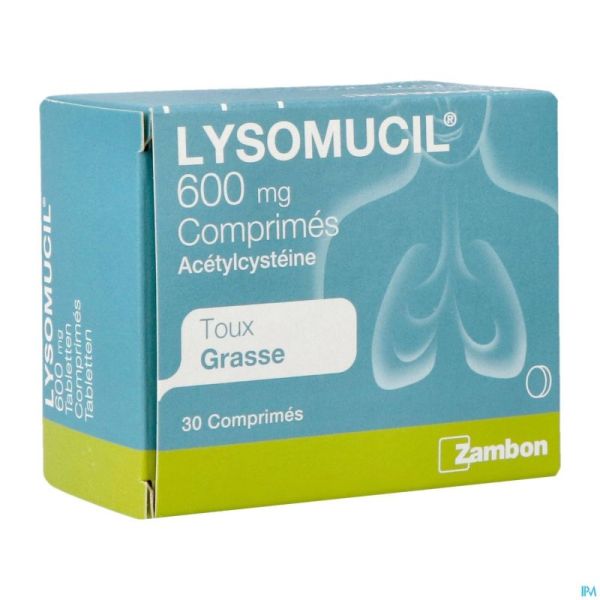Lysomucil 600 Comp 30 X 600mg