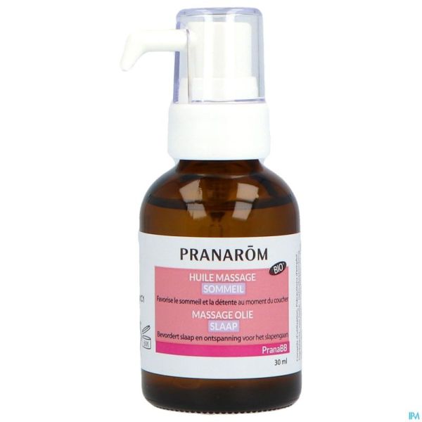 Pranarom Pranabb Huile Massage Sommeil 30ml