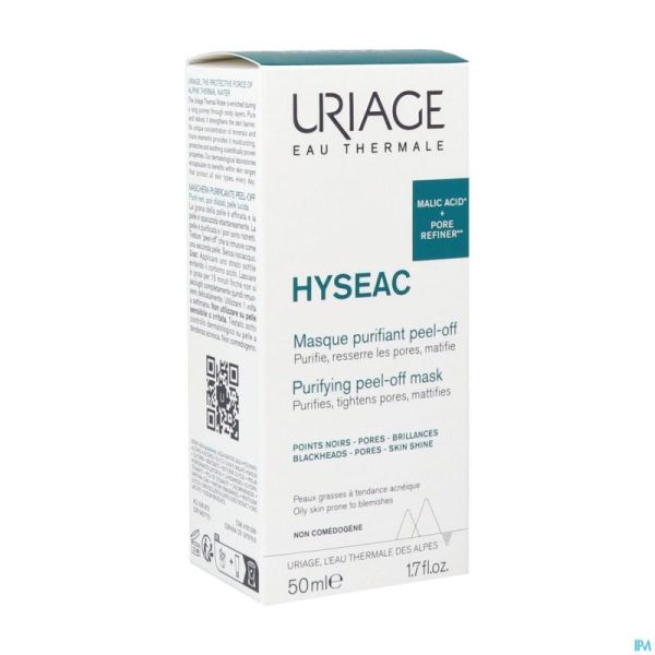 Uriage Hyseac Masque Peel-off 50ml