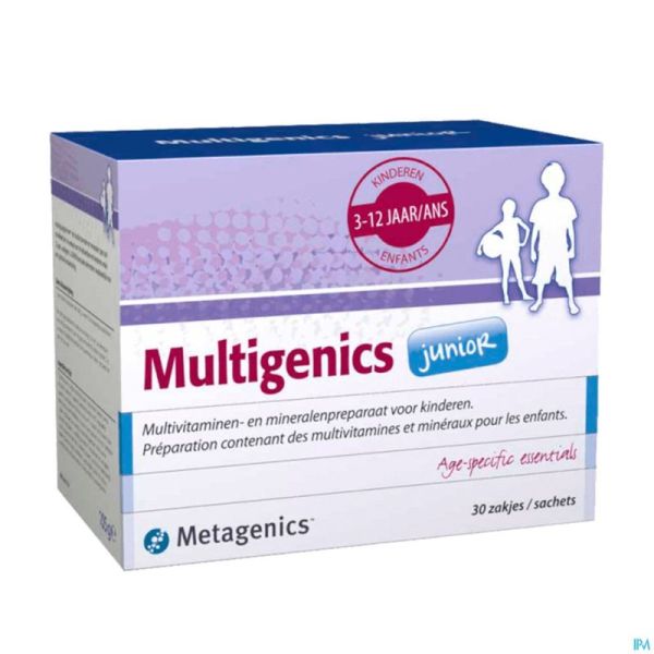 Multigenics Junior V3 Pdr Sach 30 Metagenics