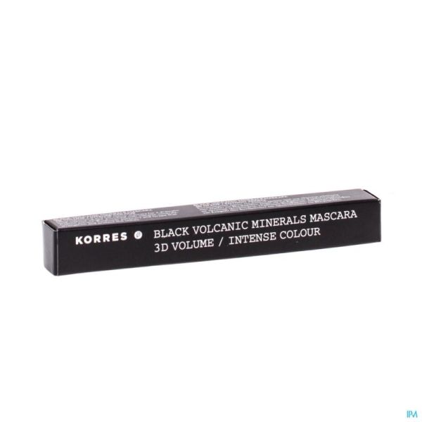 Korres km mascara volum black mineral 01 black 8ml