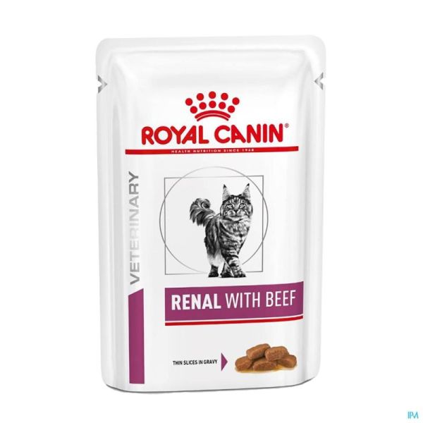 Vet Cat Renal 12 X  85 G Beef