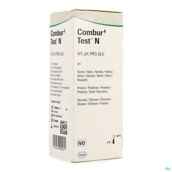 Combur  4 Test N Strips 50 Nf