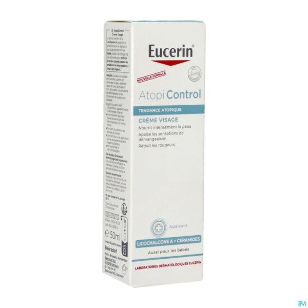 Eucerin Atopicontrol Creme Visage 50ml Nf