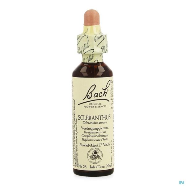 Bach Flower Scleranthus 20 Ml