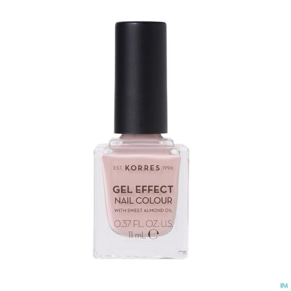 Korres km gel effect nail 32 coconut sand    11ml