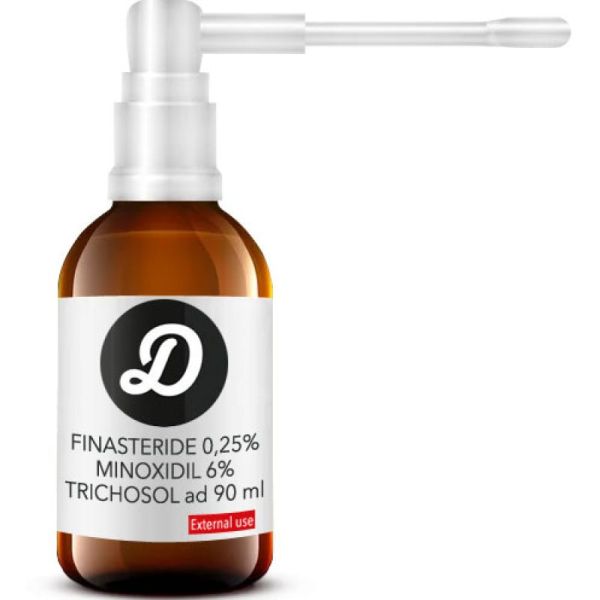 FINASTERIDE 0.25% MINOXIDIL 6% TRICHOSOL 90 ML