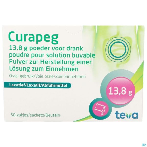 Curapeg 13,7g Poudre Sol Buv 50