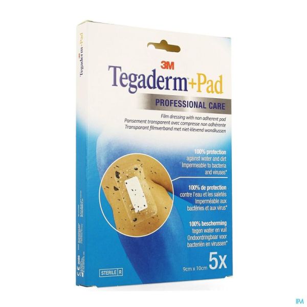 Tegaderm + Pad 9 X 10 Cm /  5