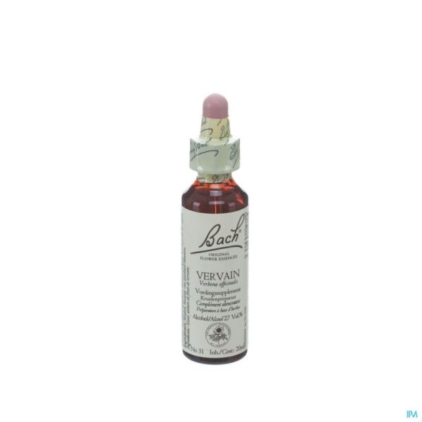 Bach Flower Vervain 20 Ml