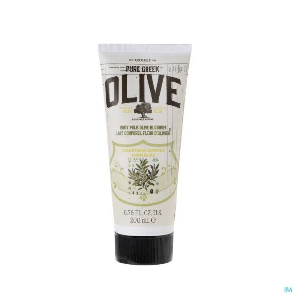 Korres kb lait corporel olive fl olivier    200ml