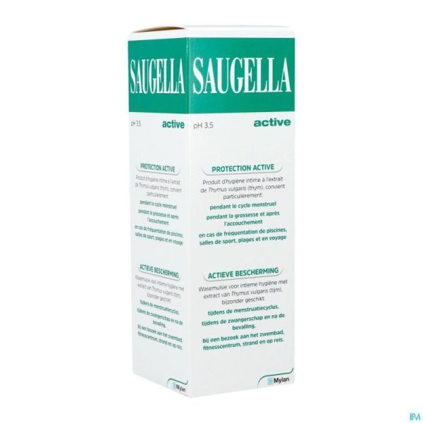 Saugella Active Emulsion 250ml Nf