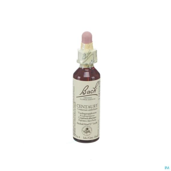 Bach Flower Centaury 20 Ml