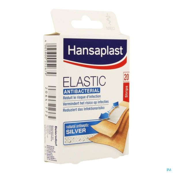 Hansaplast med elastic    strips 20 47754