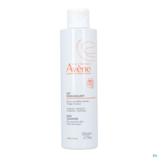 Avene Essentiels Lait Demaquillant 200ml