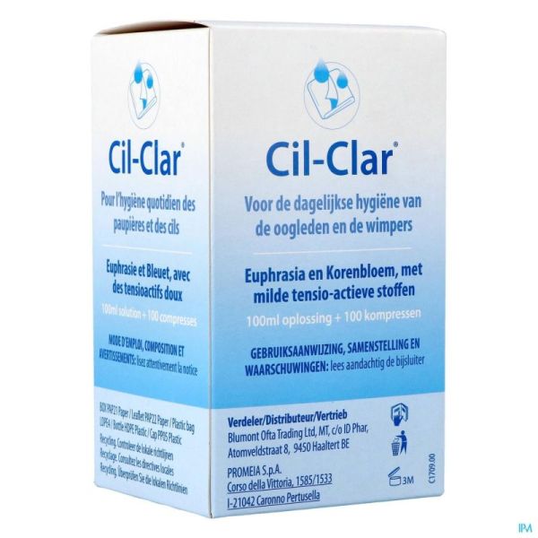 Cil-Clar Sol 100Ml + 100 Comp