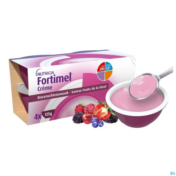 Fortimel Creme Fruits Forets 4x125g
