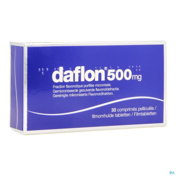 Daflon Cpr  30 X 500 Mg