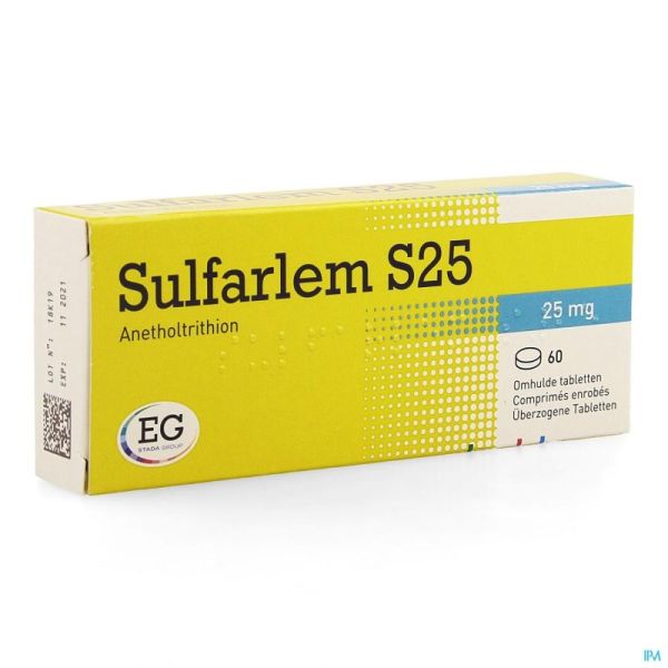 Sulfarlem S 25 Cpr 60