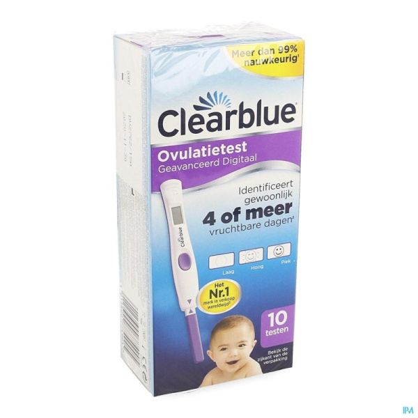 Clearblue Test Ovulat Adv /10