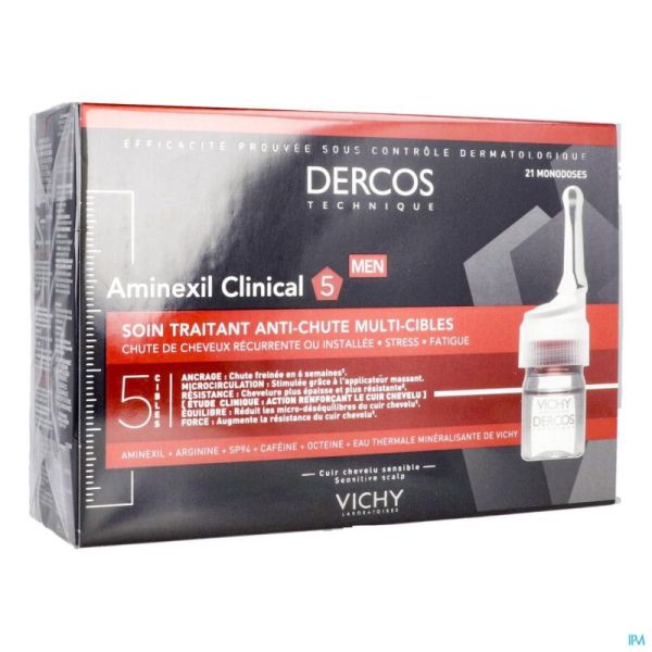 Dercos Aminexil Clin 5 Hom 21