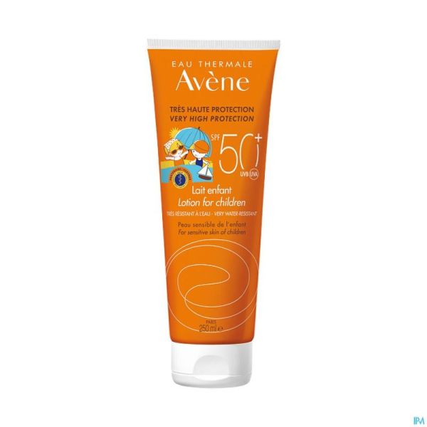 Avene Sol Lait Enfant Spf50+ 250ml Nf