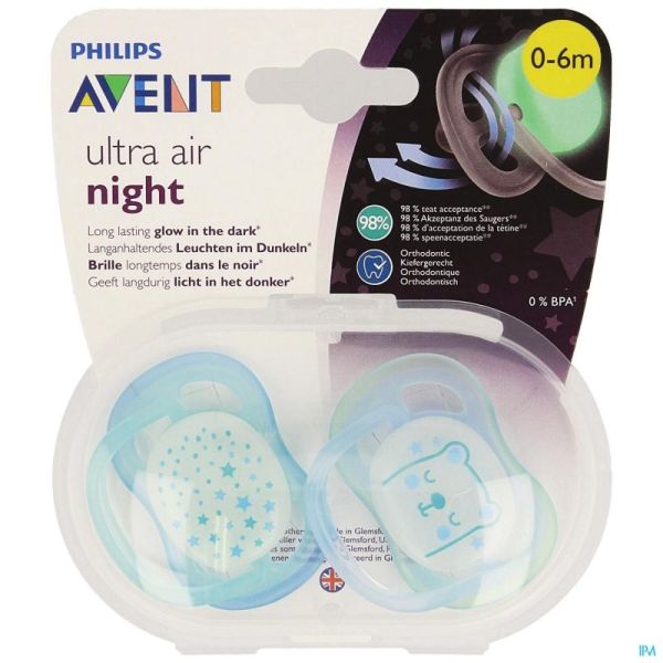 Avent Suc 0 M Air Night Boy