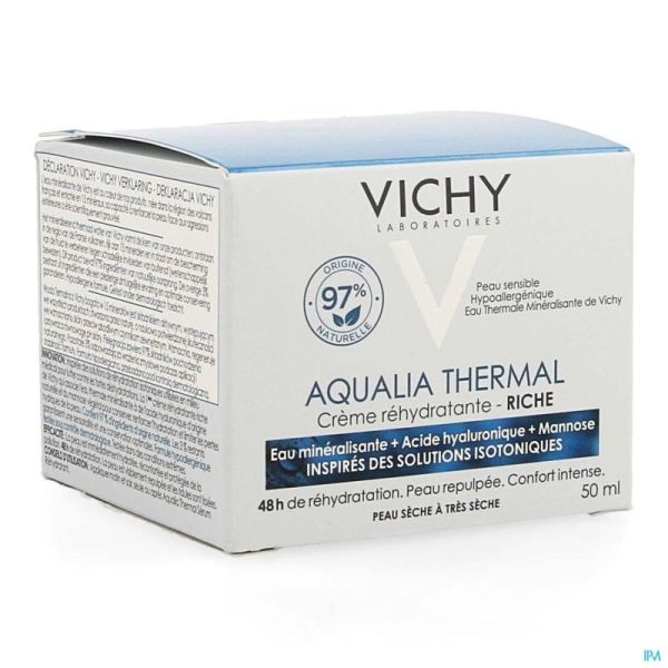 Vichy Aqualia Riche 50 Ml Pot