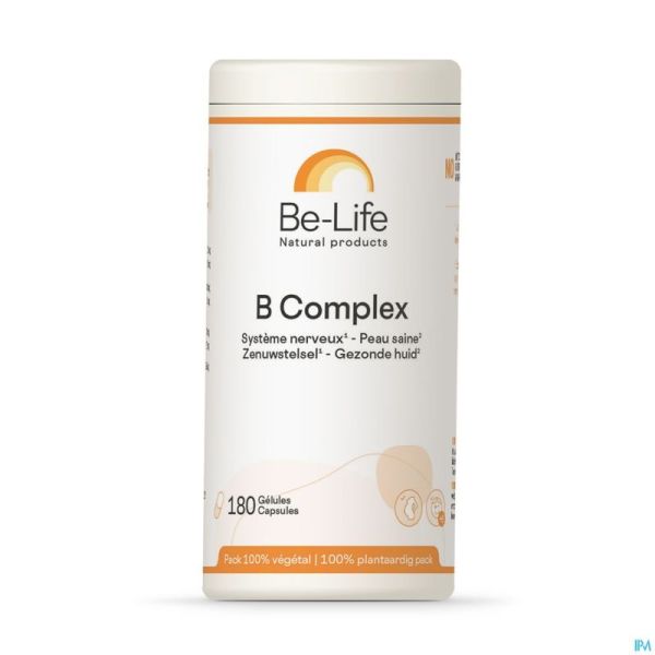 B Complex Vitamin Be Life Nf Caps 180 Remp.2750842