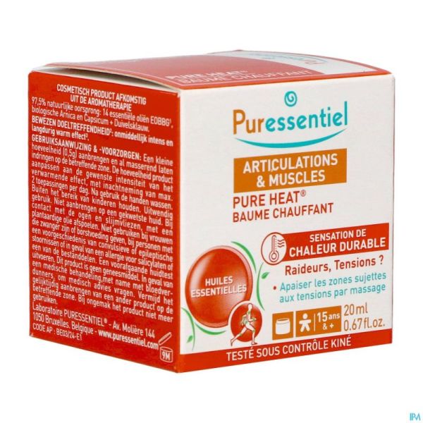 Puressentiel Articulation Baume Pure Heat 20ml