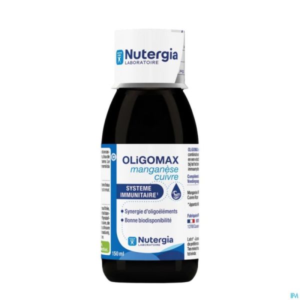 Oligomax Manganese Cuivre 150ml
