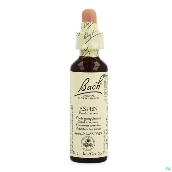 Bach Flower Aspen 20 Ml